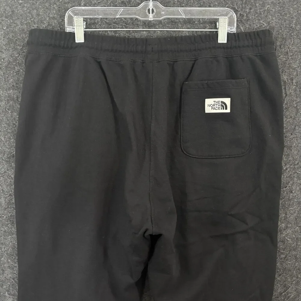 The North Face Heritage Patch Joggers Men's XXL Black Fleece Sweatpants Pants